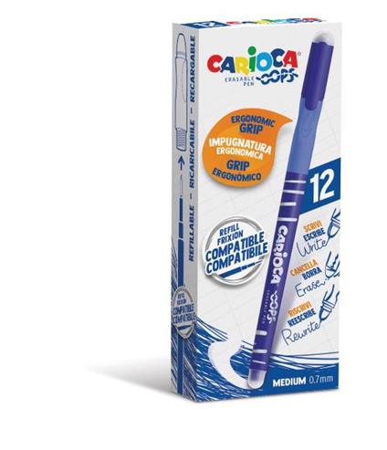 Erasable Pen Oops Scatola 12 Pz. Monocolore Blu