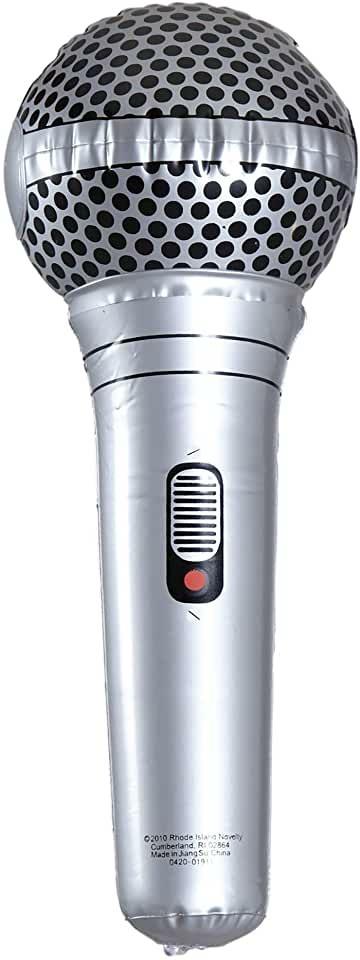 Microfono gonfiabile 25 cm - ND - Idee regalo | IBS