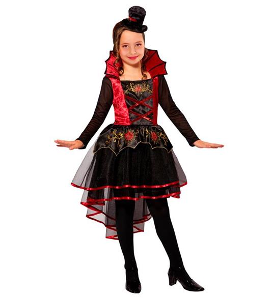 Vestito Vampiressa 5-7 Anni 128H