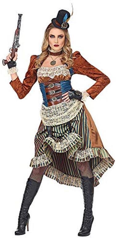 Widmann costume donna steampunk. Taglia S - Widmann - Idee regalo