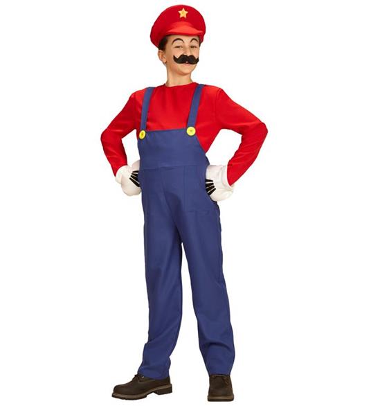 Costume Super Mario Bros Bambino XLarge 11-13 Anni 158 cm - Widmann - Idee  regalo | IBS