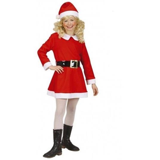 Costume Babbo Natale Bambina Medium 5 - 7 Anni 128 cm - Widmann - Idee  regalo | IBS