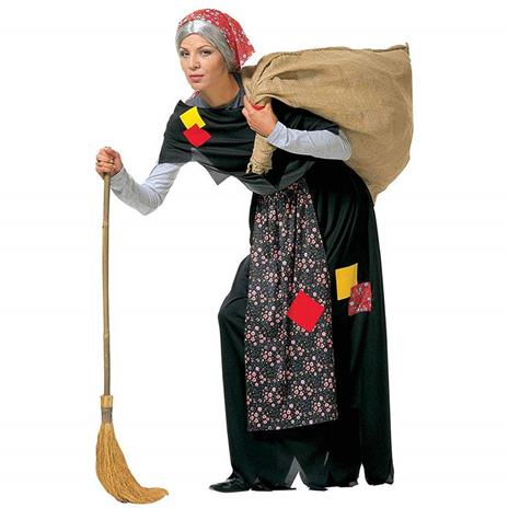 Costume da Befana, Taglia M - 2