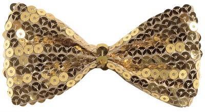 Papillon - Farfallino In Paillettes Oro