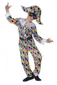 Vestito Arlecchino 8-10 Anni 140H