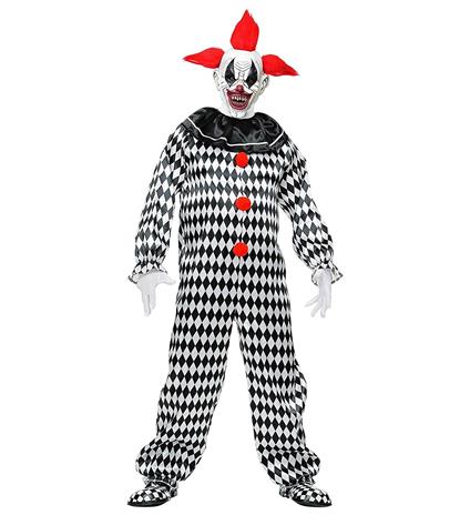 Costume Circus Clown TG S Adulto