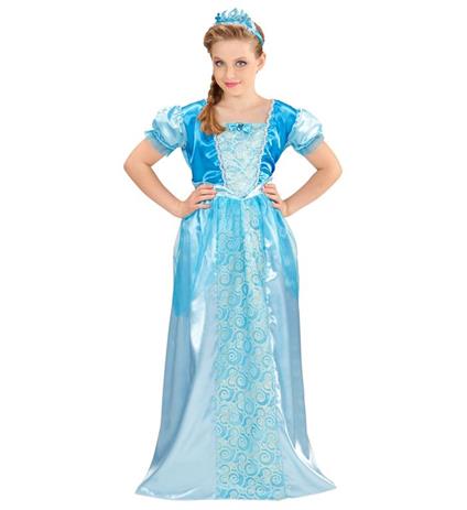 Vestito Principessa Delle Nevi 8-10 Anni 140H