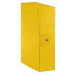 Cartella portaprogetti Esselte C90 DELSO ORDER dorso 10 cm presspan lucido giallo 25x35 cm  - 390390090