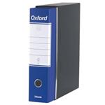 Registratore con custodia Esselte G83 Oxford commerciale 29,5x32 cm - dorso 8 cm blu - 390783050 (Conf.6)