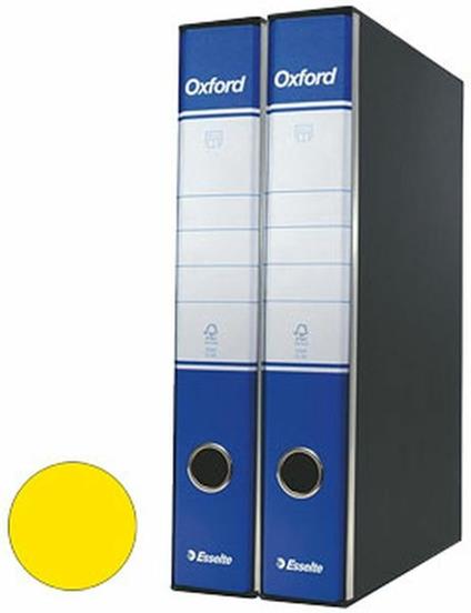 Registratore Oxford Commerciale Dorso 5 Giallo