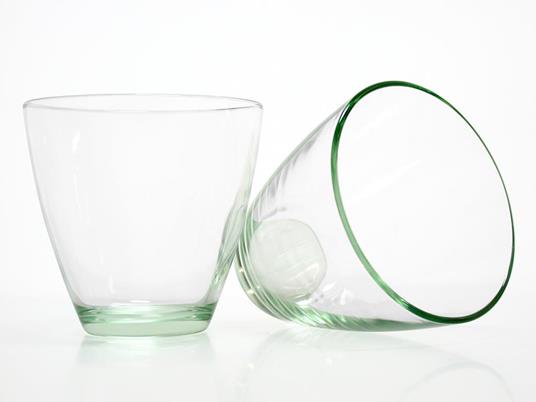BORMIOLI ROCCO Vassoio 6 Bicchieri In Vetro Zeno Verd Acqua 26 Arredo  Tavola - - Idee regalo | IBS