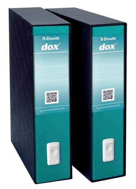 Esselte Dox 2 raccoglitore ad anelli A4 Nero, Verde - Esselte - Cartoleria  e scuola