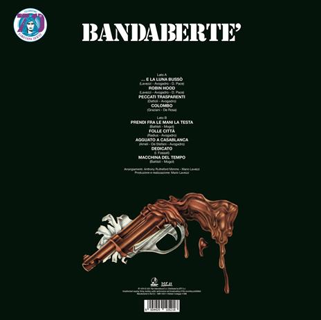 BandaBertè (Limited & 180 gr. Clear Blue Vinyl Edition) - Vinile LP di Loredana Bertè - 4