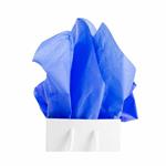 Foglio Carta Velina 50X70 Gr. 20 Blu