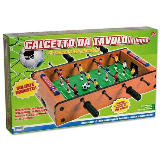 Calcetto da Tavolo in Legno - Ronchi Supertoys - Calciobalilla e calcio da  tavolo - Giocattoli | IBS