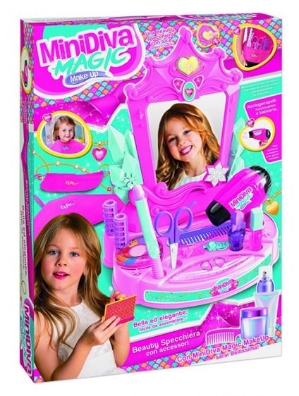 Rsta 11439 - Specchiera Con Accessori Minidiva Magic Make Up