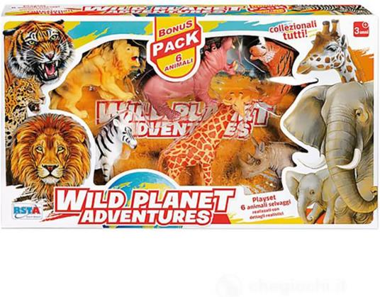 Set Animali Selvaggi 6 pezzi Wild Planet Adventure - 2