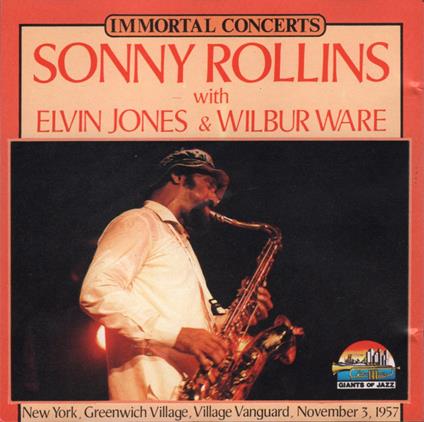 Sonny Rollins - Immortal Concerts - CD Audio di Sonny Rollins