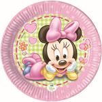 Baby Minnie. 8 Piatti 20Cm