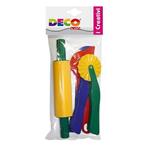 Set attrezzi per modellare plastilina Deco. 5 pezzi