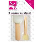 Set Tamponi In Spugna Per Stencil Pezzi 2