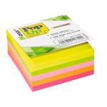 Foglietti riposizionabili Ikona Notes conf. da 6 blocchetti – colori assortiti neon – 75×75 mm – 11742