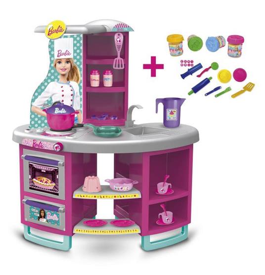 Barbie: Grandi Giochi - Pasta Da Modellare - Nuova Cucina - Grandi Giochi -  Pasta da modellare - Giocattoli | IBS