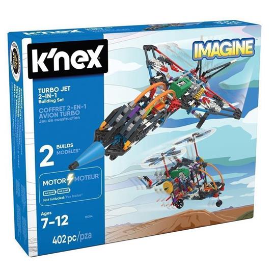 K-Nex. Turbo Jet 2 In 1 Building Set - 18