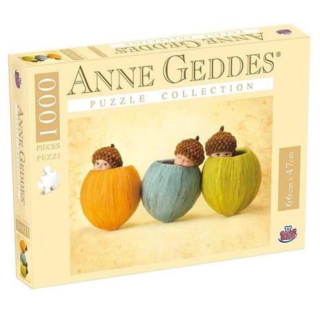 Anne Geddes. Puzzle 1000 pezzi Acorns