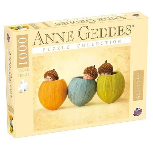 Anne Geddes. Puzzle 1000 pezzi Acorns