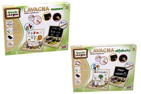 TU GIOCHI - Lavagna 2 in 1 con struttura in legno – Shop On Line