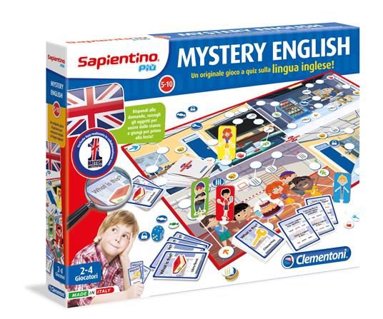 Clementoni - Sapientino più - Mistery English Educativo 6 Anni per