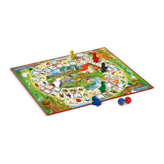 Clementoni- 7 e Mezzo-Carte 6 Anni, Gioco da Tavolo Bambini, 2-5