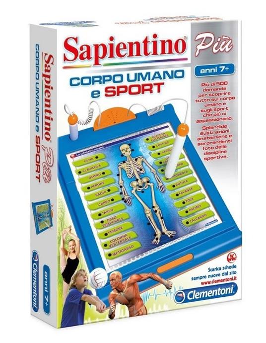 Clementoni Sapientino piu' corpo umano e sport