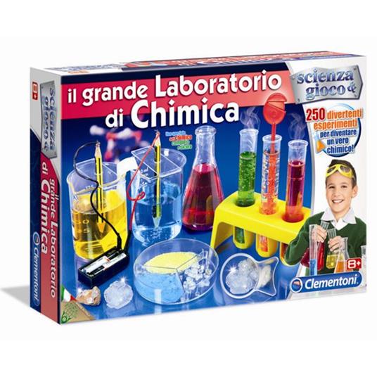 Il Grande Laboratorio di Chimica - Clementoni - Scientifici - Giocattoli |  IBS