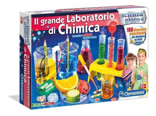 Il Grande Laboratorio di Chimica (13912) - Clementoni - Scienza e Gioco -  Scientifici - Giocattoli | IBS