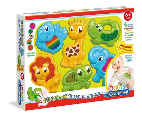 Animali Tocca e Impara Clementoni - Clementoni - Baby Clementoni - Primi  giochi - Giocattoli | IBS