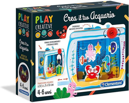 Play creative acquario - Clementoni - Creaidea - Pittura - Giocattoli | IBS