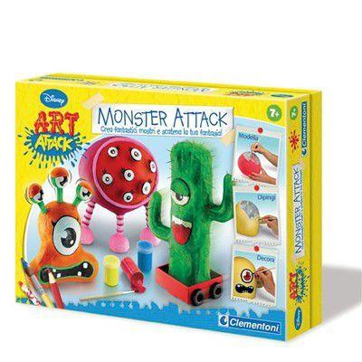 Art Attack. Monster Attack Clementoni - Clementoni - Pittura - Giocattoli |  IBS