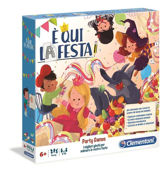 Party Games. E' Qui La Festa - Clementoni - Giochi di ruolo e strategia -  Giocattoli | IBS