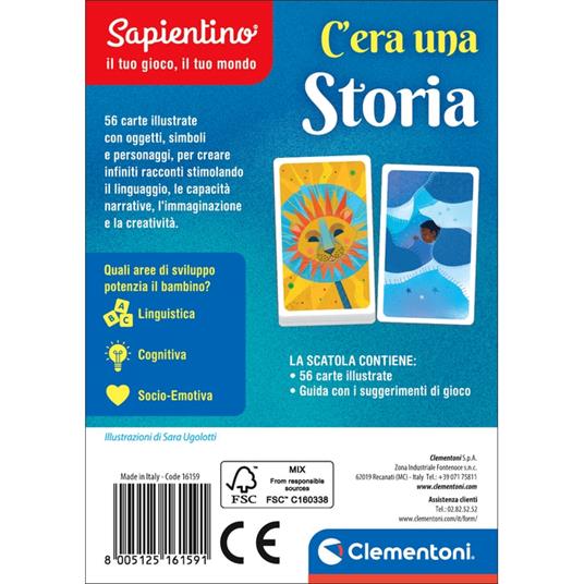 Clementoni Sapientino C'era Una Volta - Racconta Storie Gioco Interattivo  Giocattolo per Bambini 4+ Anni - 17410