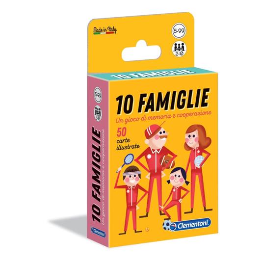 10 Famiglie - Clementoni - Sapientino - Giochi di ruolo e strategia -  Giocattoli