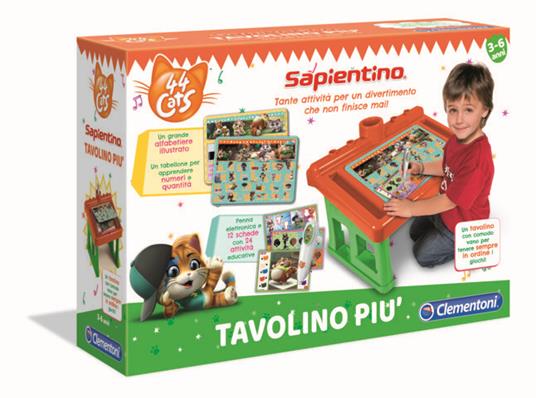 Sapientino - Tavolino Piu 44 Gatti - Clementoni - I giochi di Sapientino -  Elettronici - Giocattoli | IBS