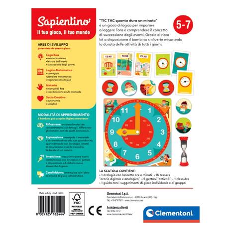 Sapientino Tic Tac quanto dura un minuto? - 3