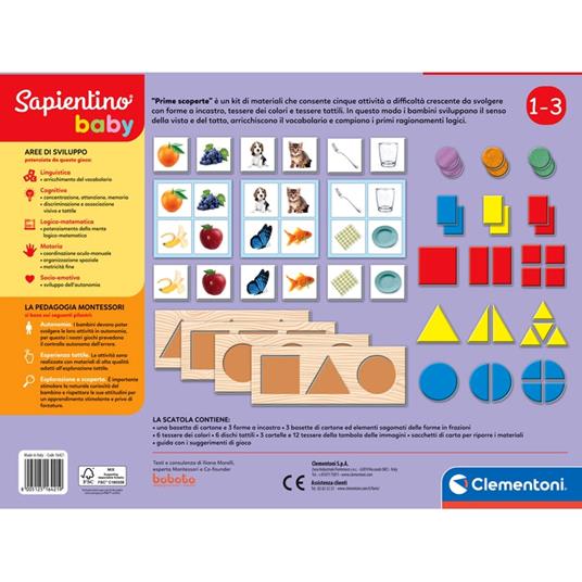 Sapientino Baby Montessori- Prime scoperte - 3