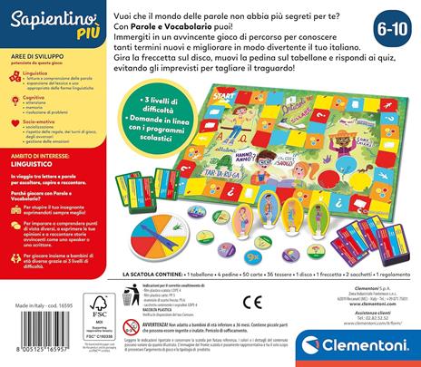 Sapientino Più Classic Educ Games Parole e Vocabolario - 3