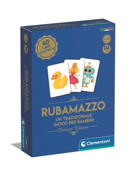 Clementoni: Ricreativi Giochi Di Carte Rubamazzo Deluxe - Clementoni - Giochi  di abilità - Giocattoli