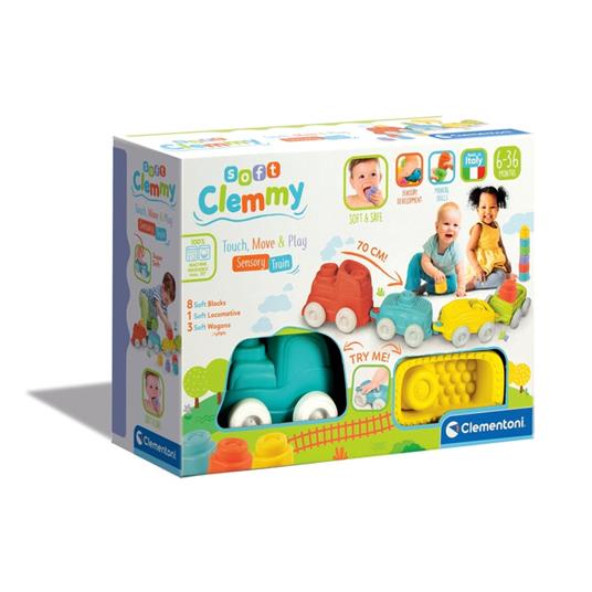 Soft Clemmy - Touch, move & Play Sensory Train - 4
