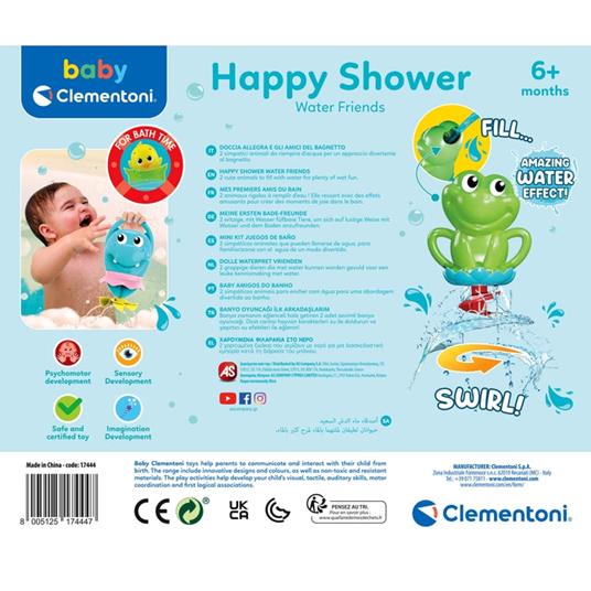 Happy Shower Water Friends - 3