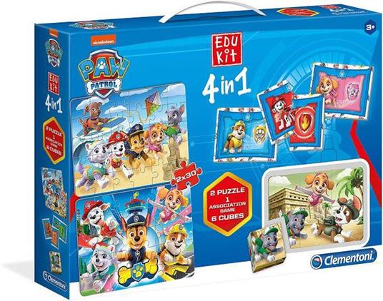 Edukit 4 in 1 Paw Patrol Memory Gioco di Memoria e logica - 2